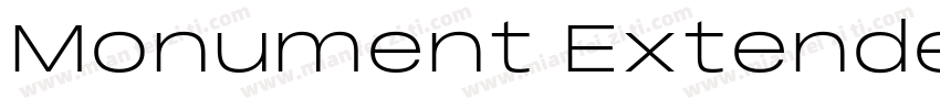Monument Extended Bl字体转换